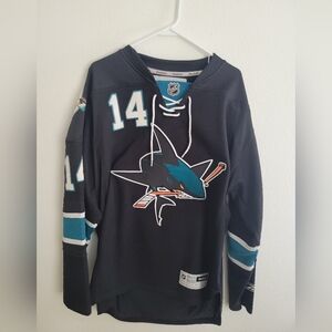 Vintage Reebok San Jose Sharks NHL Hockey Jersey